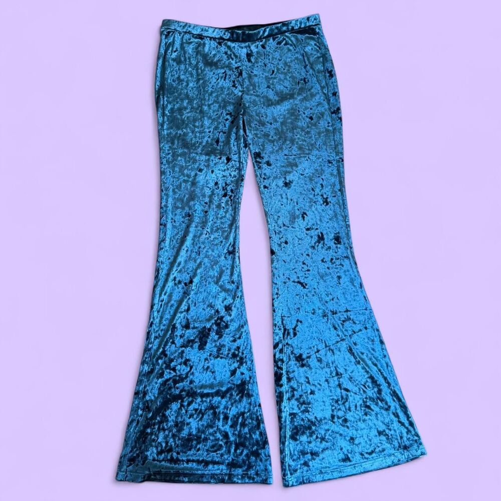 Hot-kiss Women's Blue Trousers
